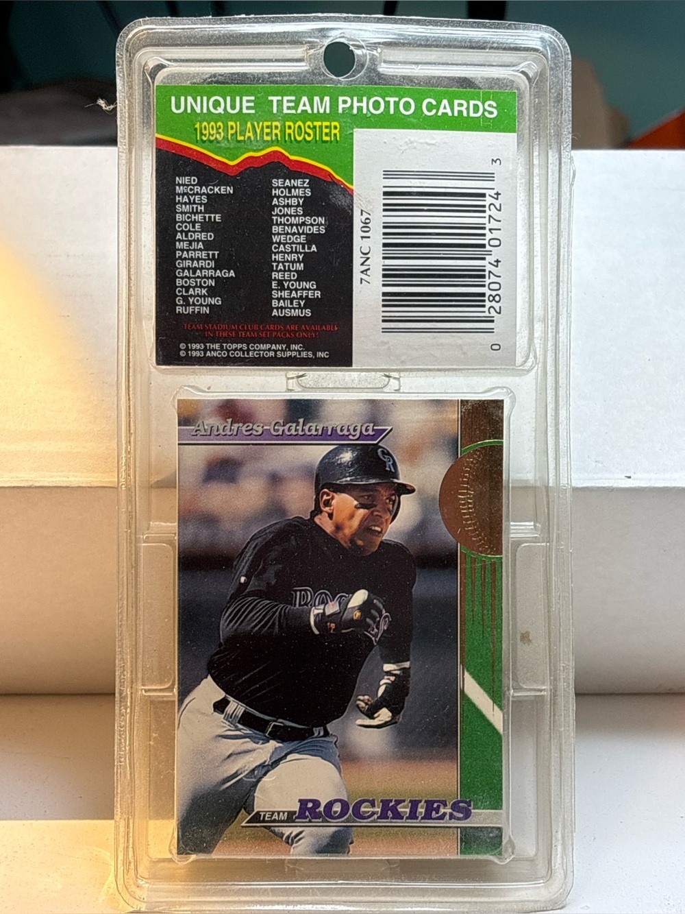 Vintage 1993 Colorado Rockies Topps Stadium Club Team Set Sealed